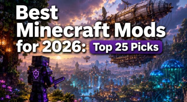 Best Minecraft Mods for 2026: Top 25 Picks Best Minecraft Mods
