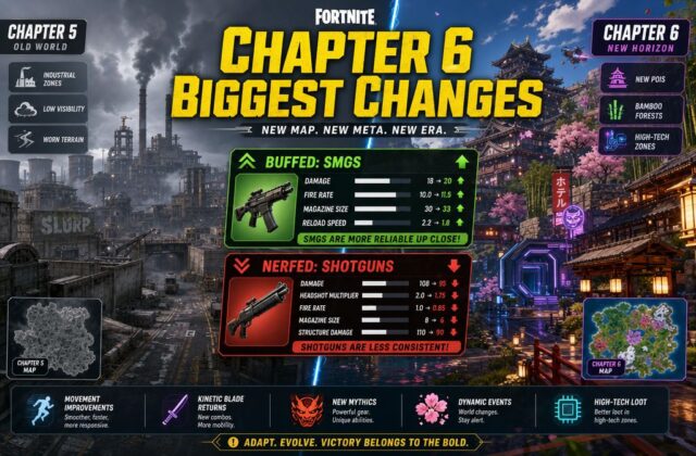 Fortnite Chapter 6 Latest Patch Notes Explained 2026