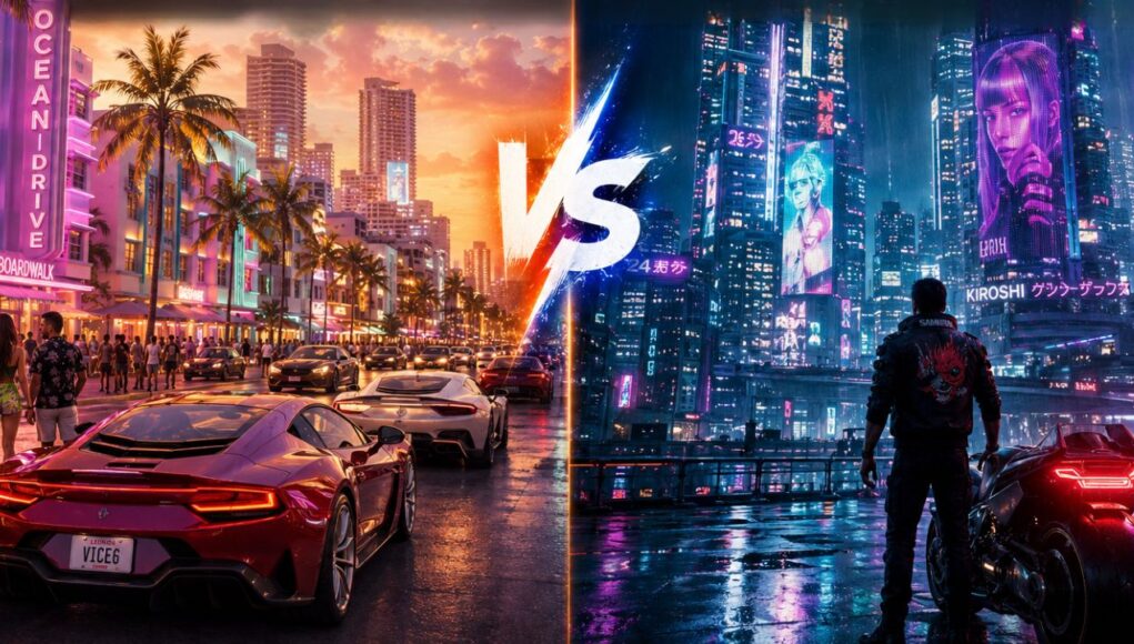 GTA 6 vs Cyberpunk 2077 GTA 6 vs Cyberpunk 2077