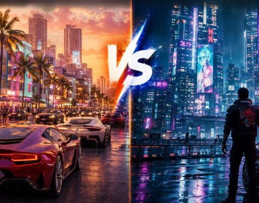 GTA 6 vs Cyberpunk 2077: Which Open World Game Looks Better in 2026? GTA 6 vs Cyberpunk 2077