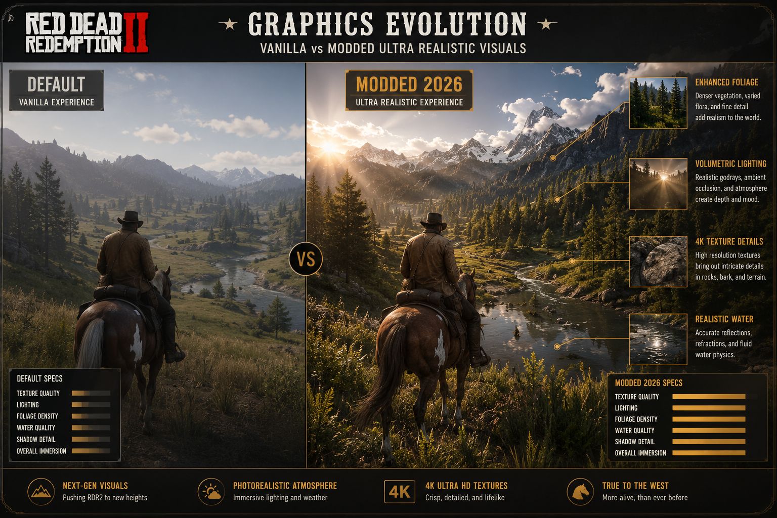 Top Performance and Graphics Mods for RDR2