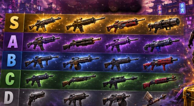 Fortnite Chapter 6 Best Weapons Tier List for 2026 Fortnite Chapter 6 Best Weapons Tier List