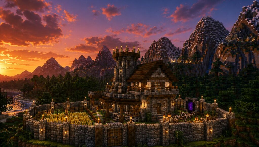 How to Build a Survival Base in Minecraft for Beginners