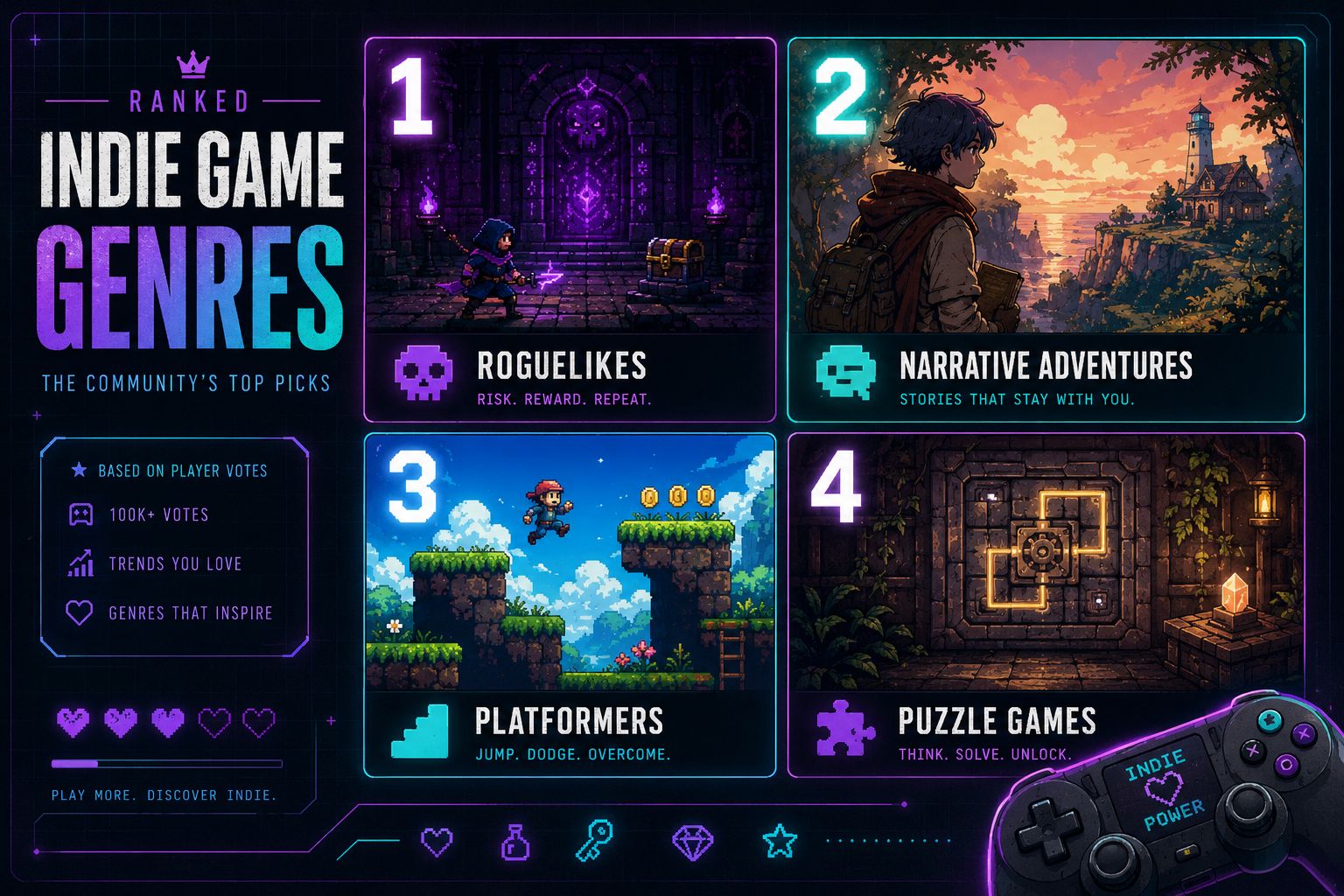 Best Indie Games of 2026 Ranked by Genre