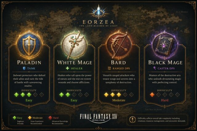 Final Fantasy XIV Best Class for Beginners 2026 Guide